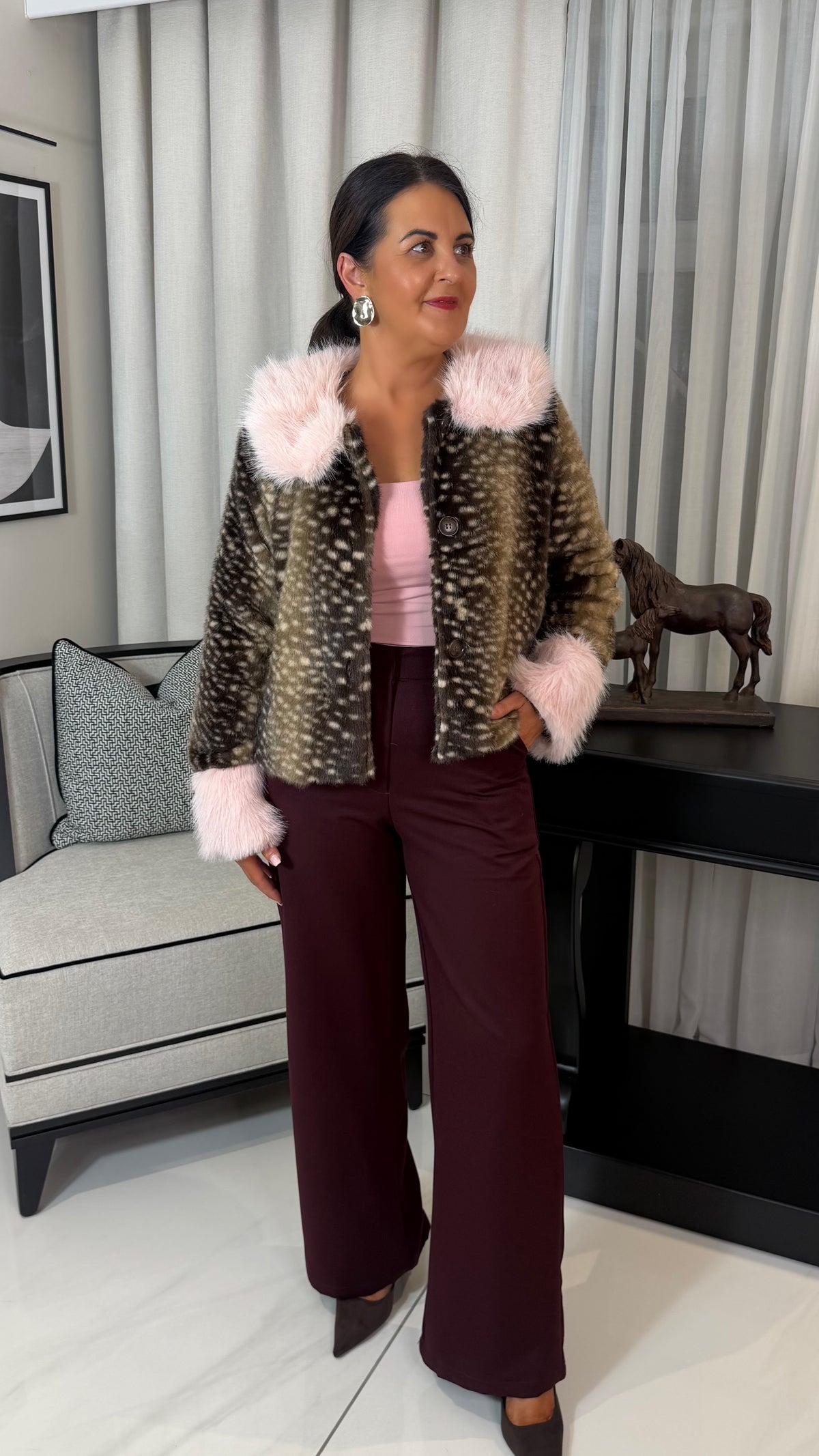 Bambi Faux Fur Jacket