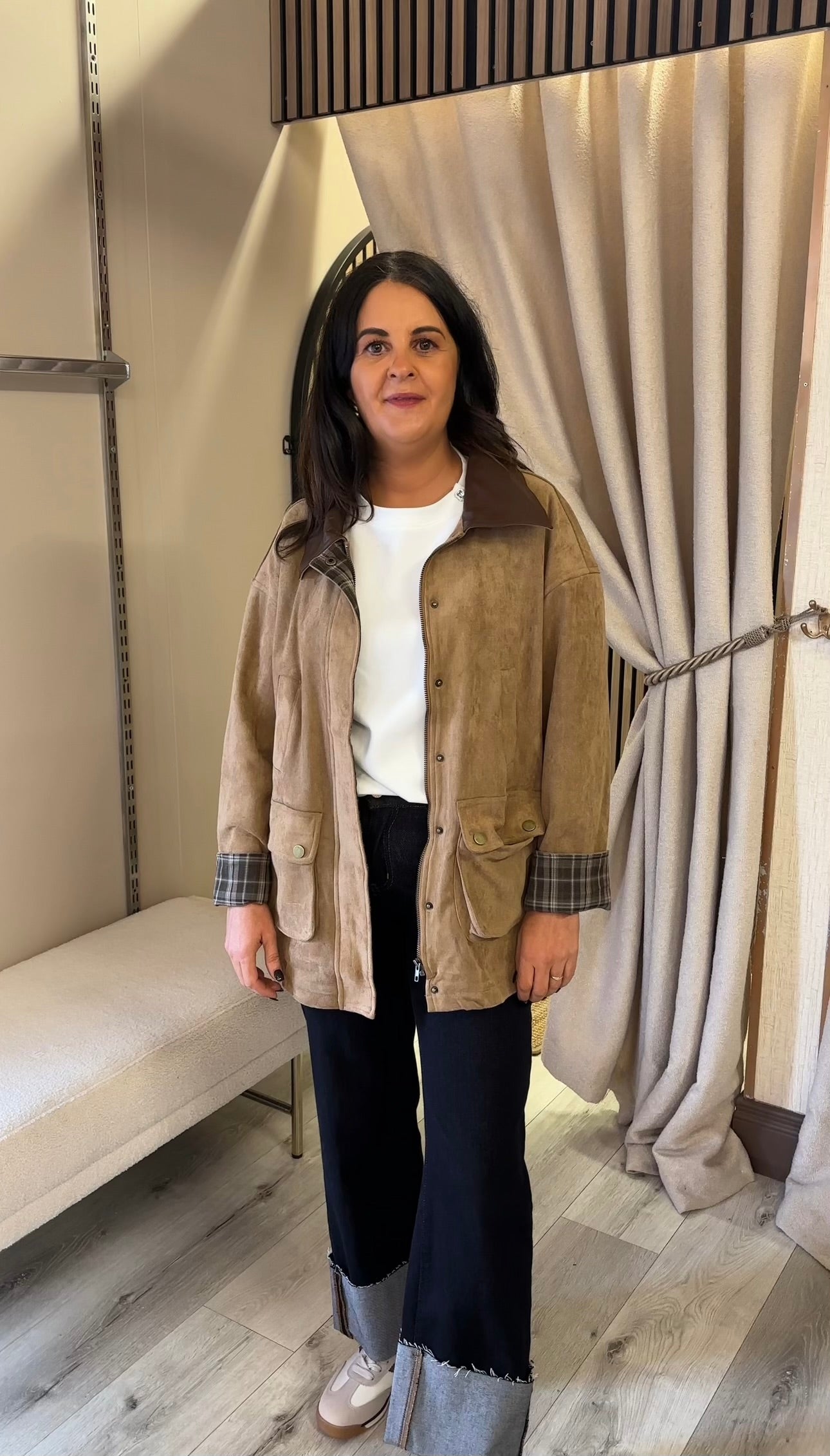 The Suedette Barn Jacket
