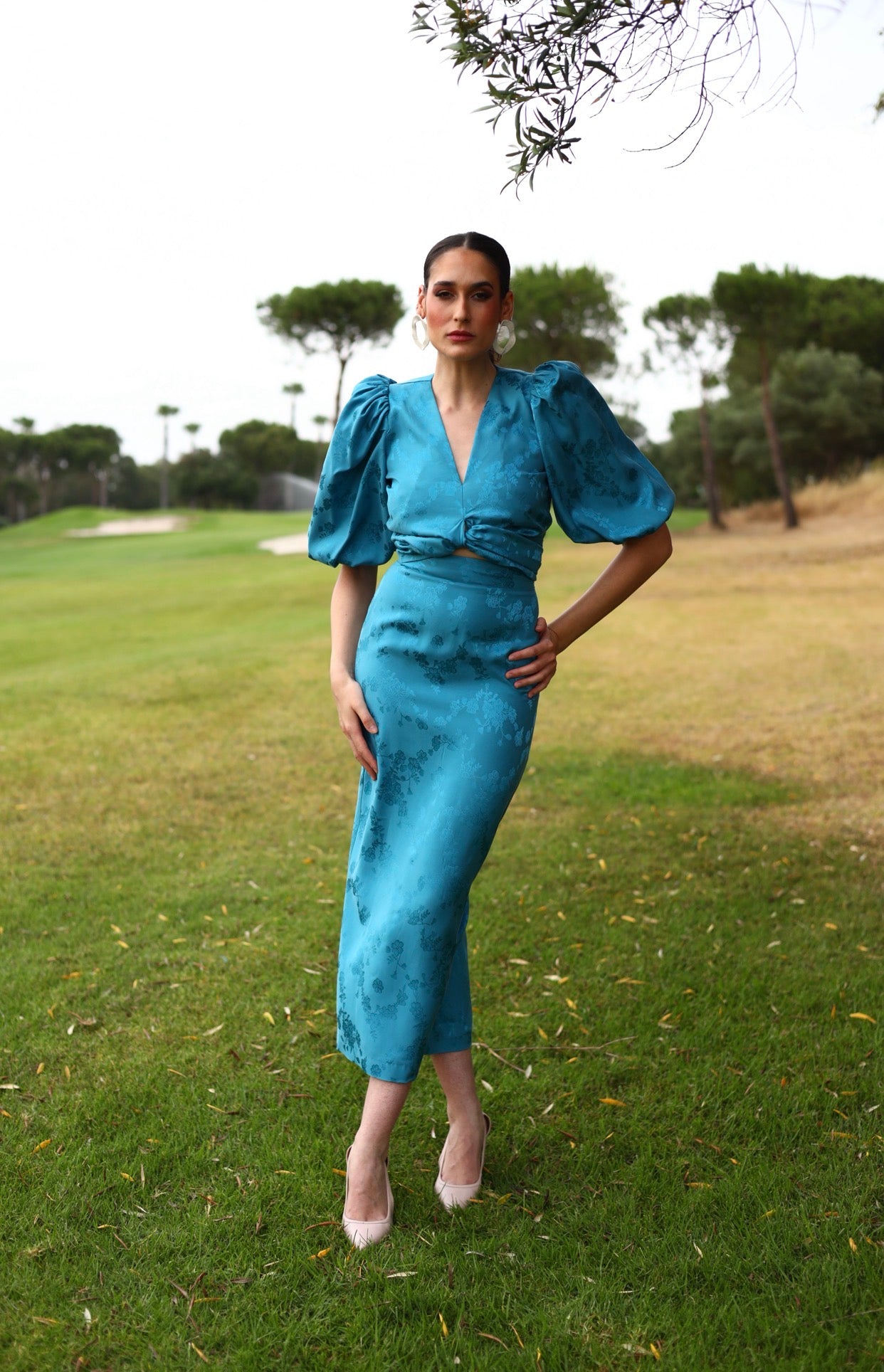 Cruz Turquoise Two-Piece
