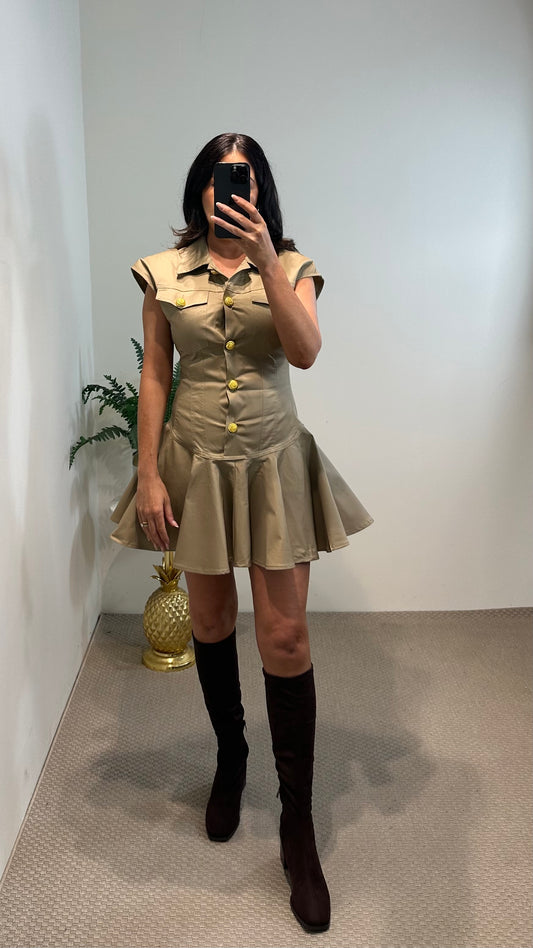 Khloe Canvas Dress