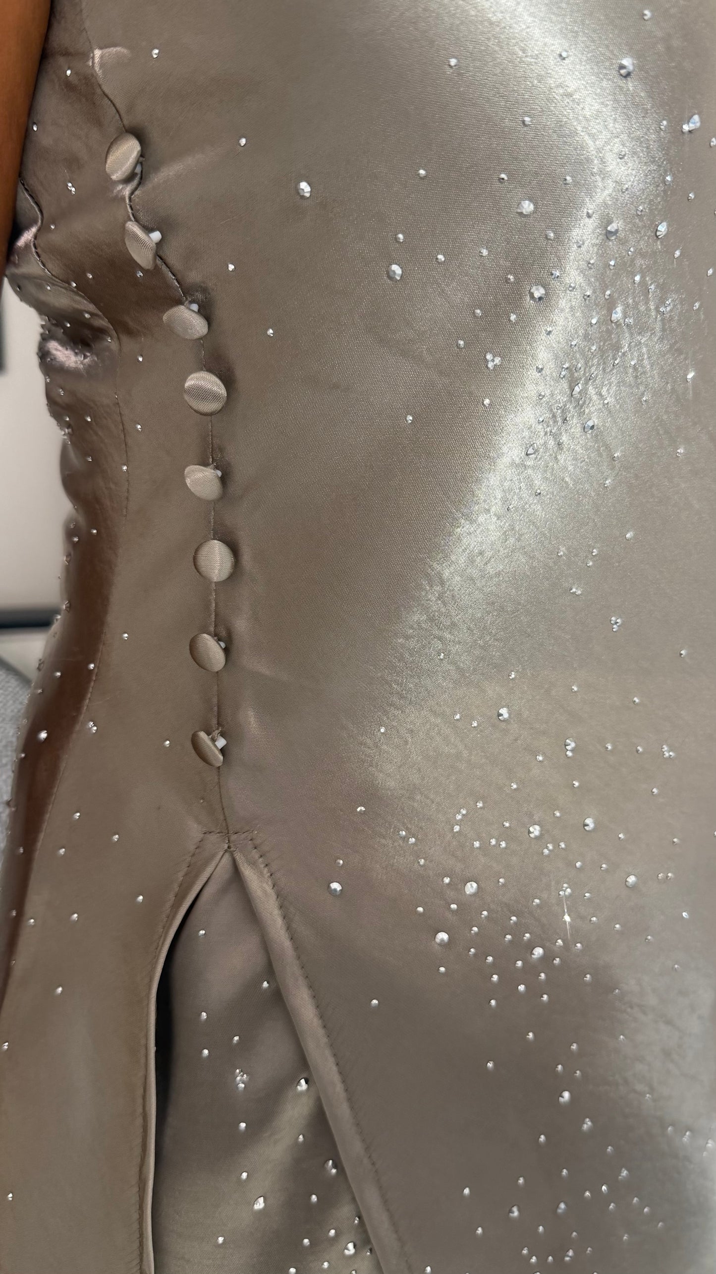 Diamanté Taupe Top