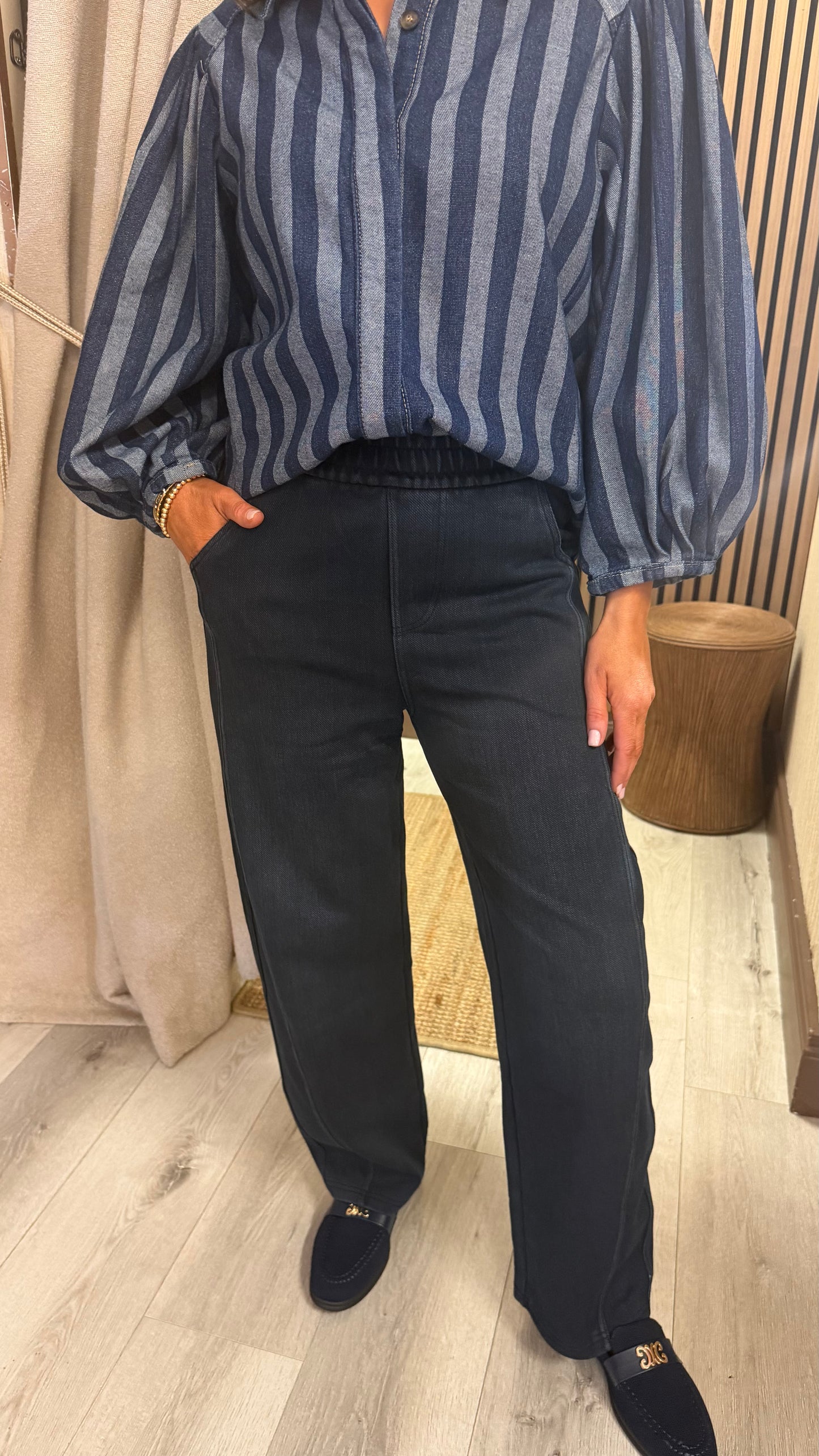 Denim Style Joggers