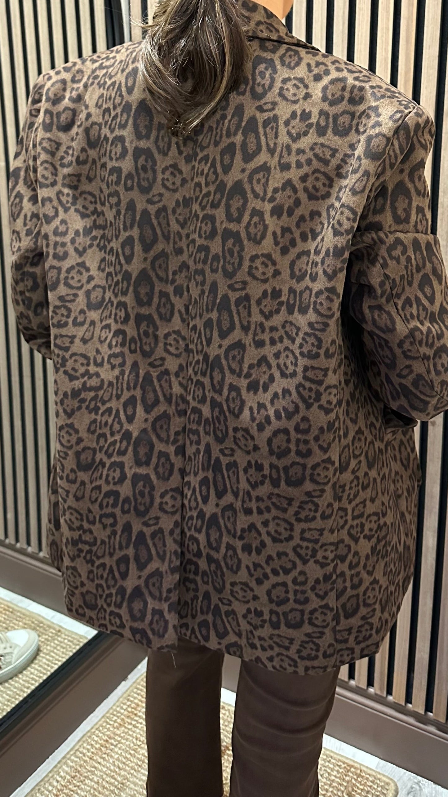 Lottie Leopard Blazer