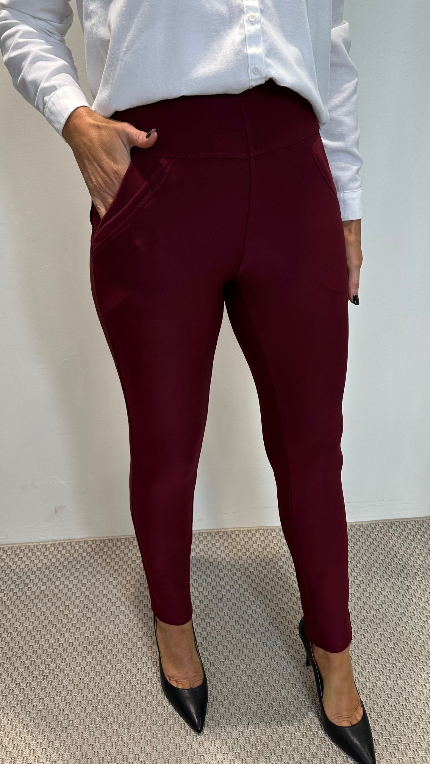 Wine Soft Leggings