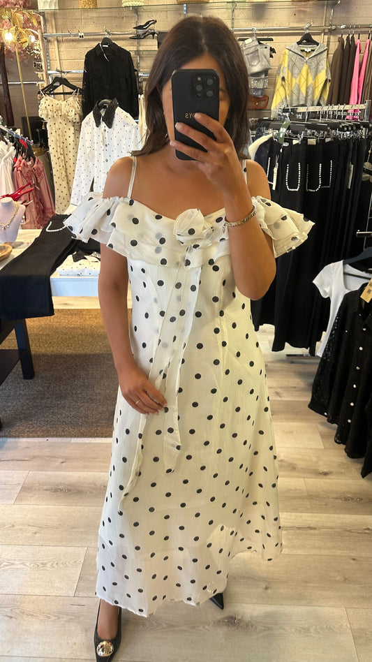 Lisa Polka Dot Dress