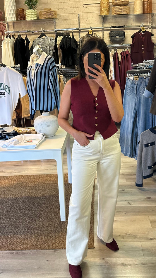 Margot Wine Knit