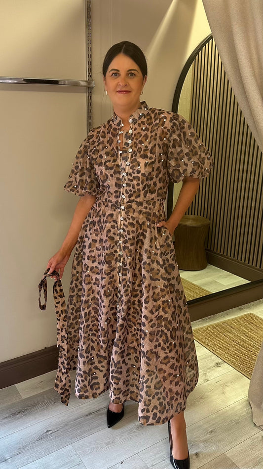 The Leopard Print Dress