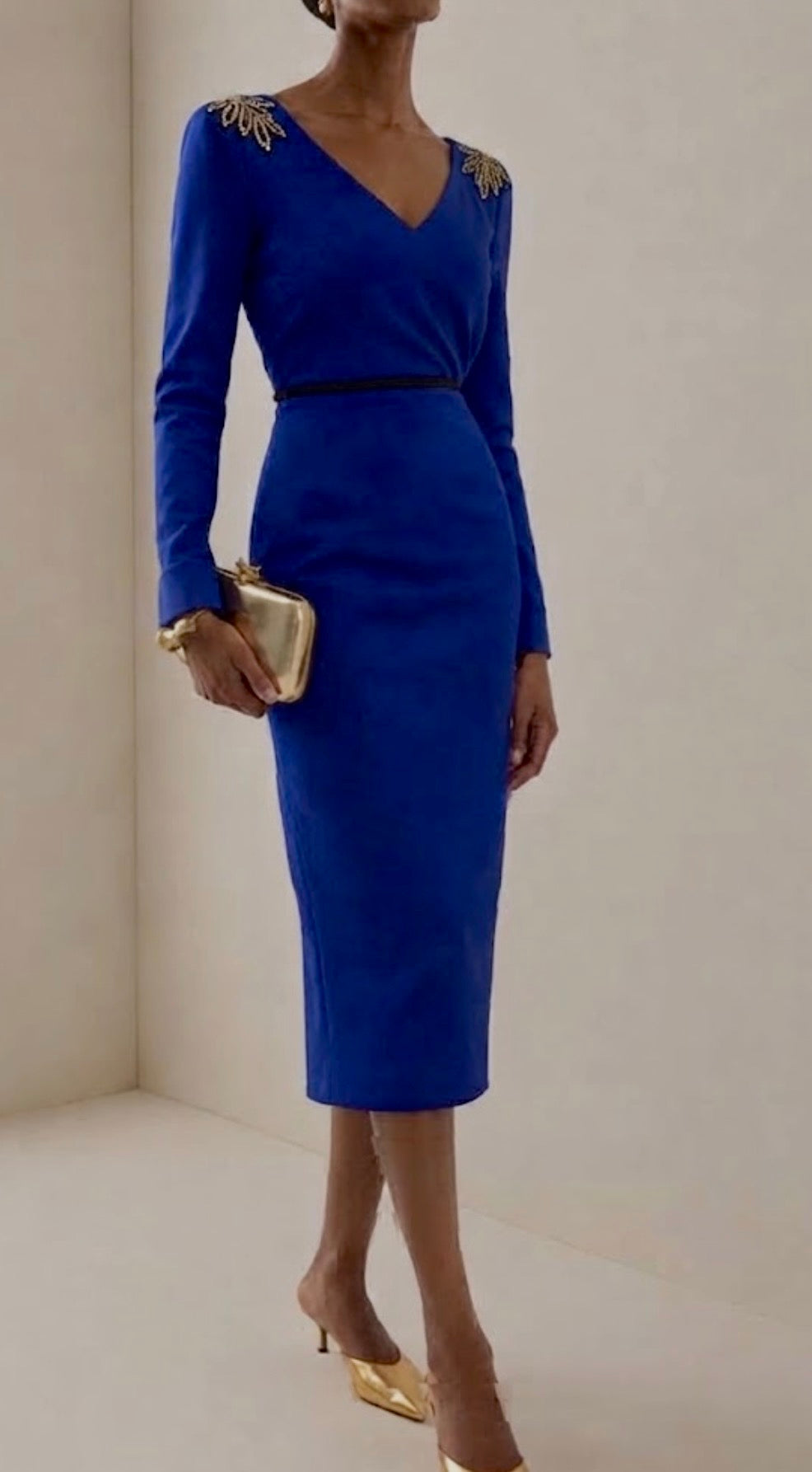 ASTERIA ROYAL BLUE DRESS