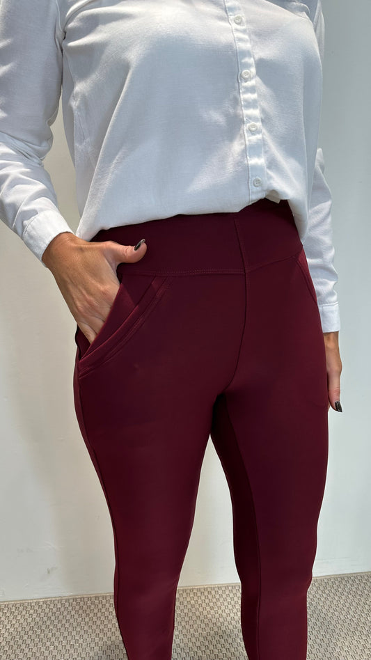 Wine Soft Leggings
