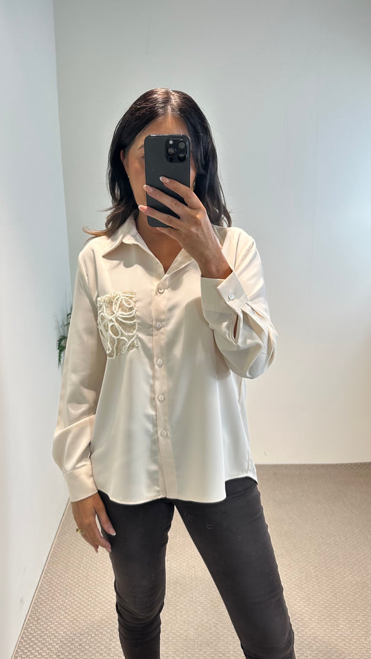 Yvette Cream Shirt