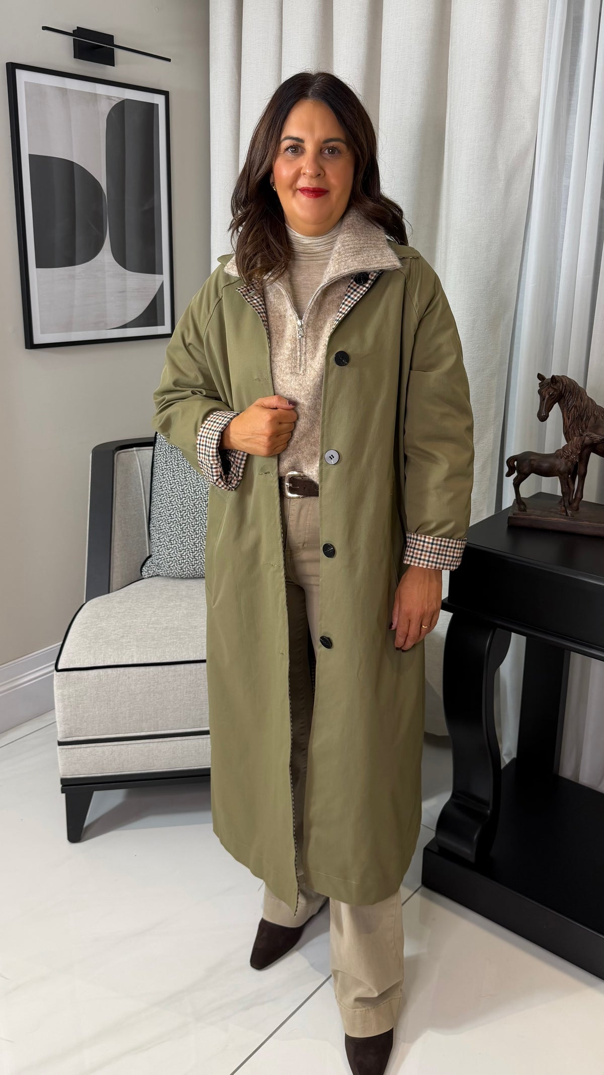 The Heritage 2-in-1 Reversible Trenchcoat