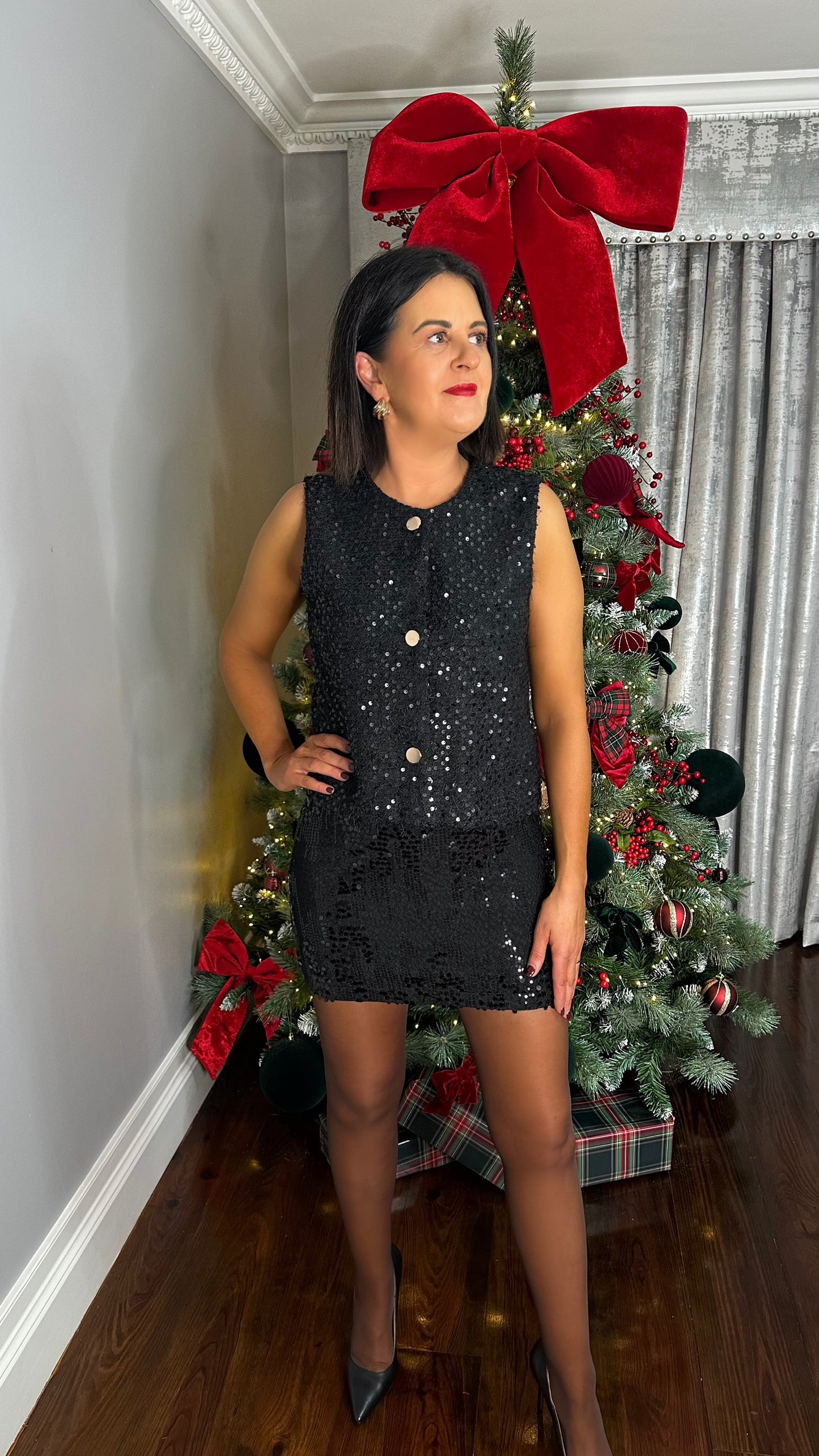 Charlotte Sequin Waistcoat