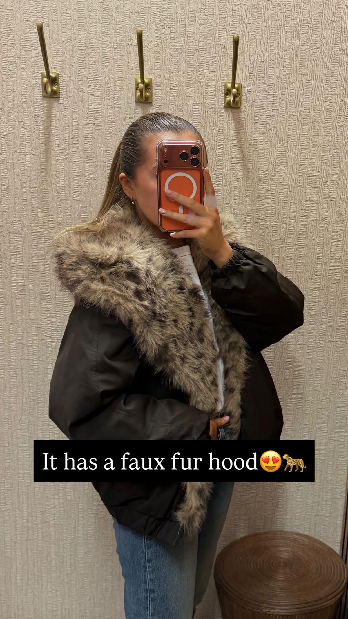 Lorna Leopard Reversible Coat