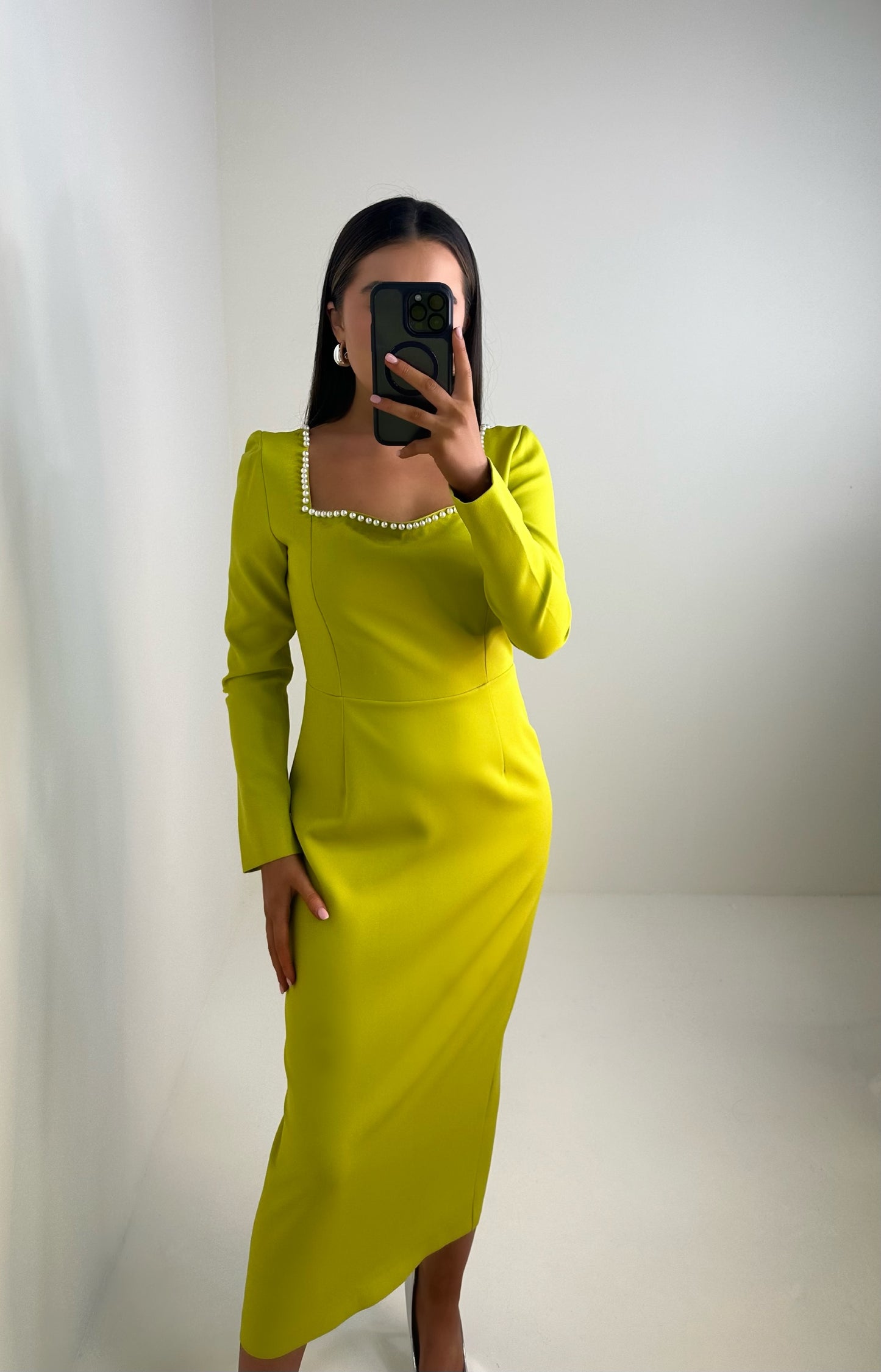 Gracie Lime Green Dress