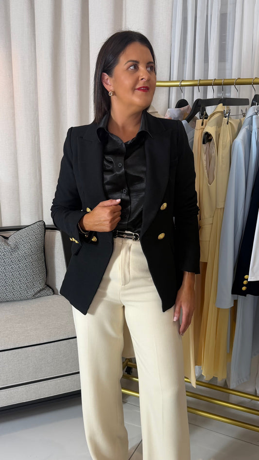 Sophie Black Blazer