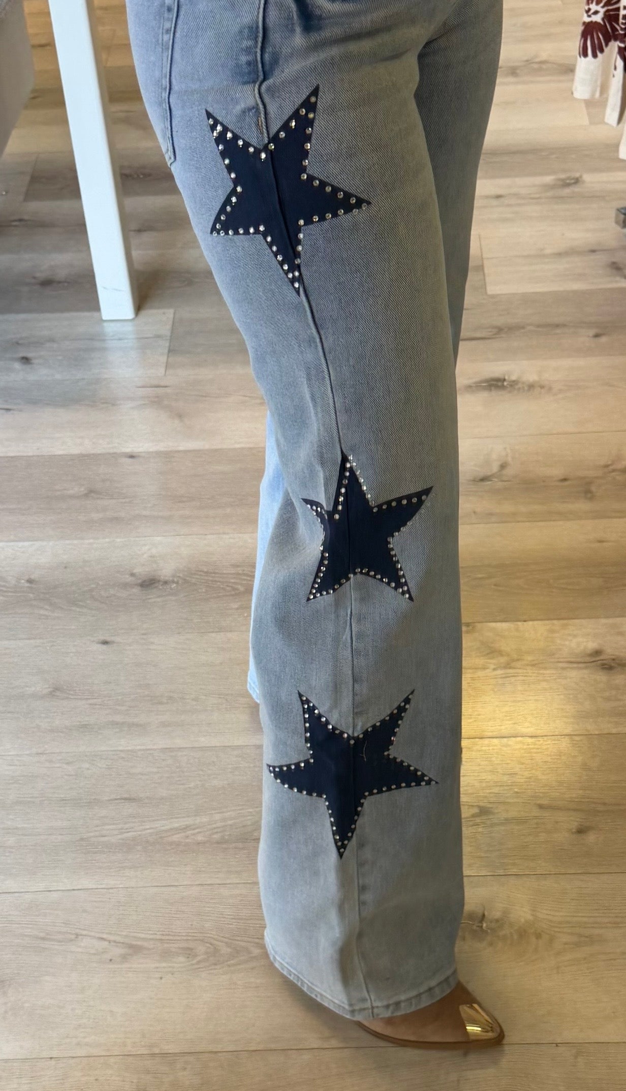 Star Diamanté Jeans