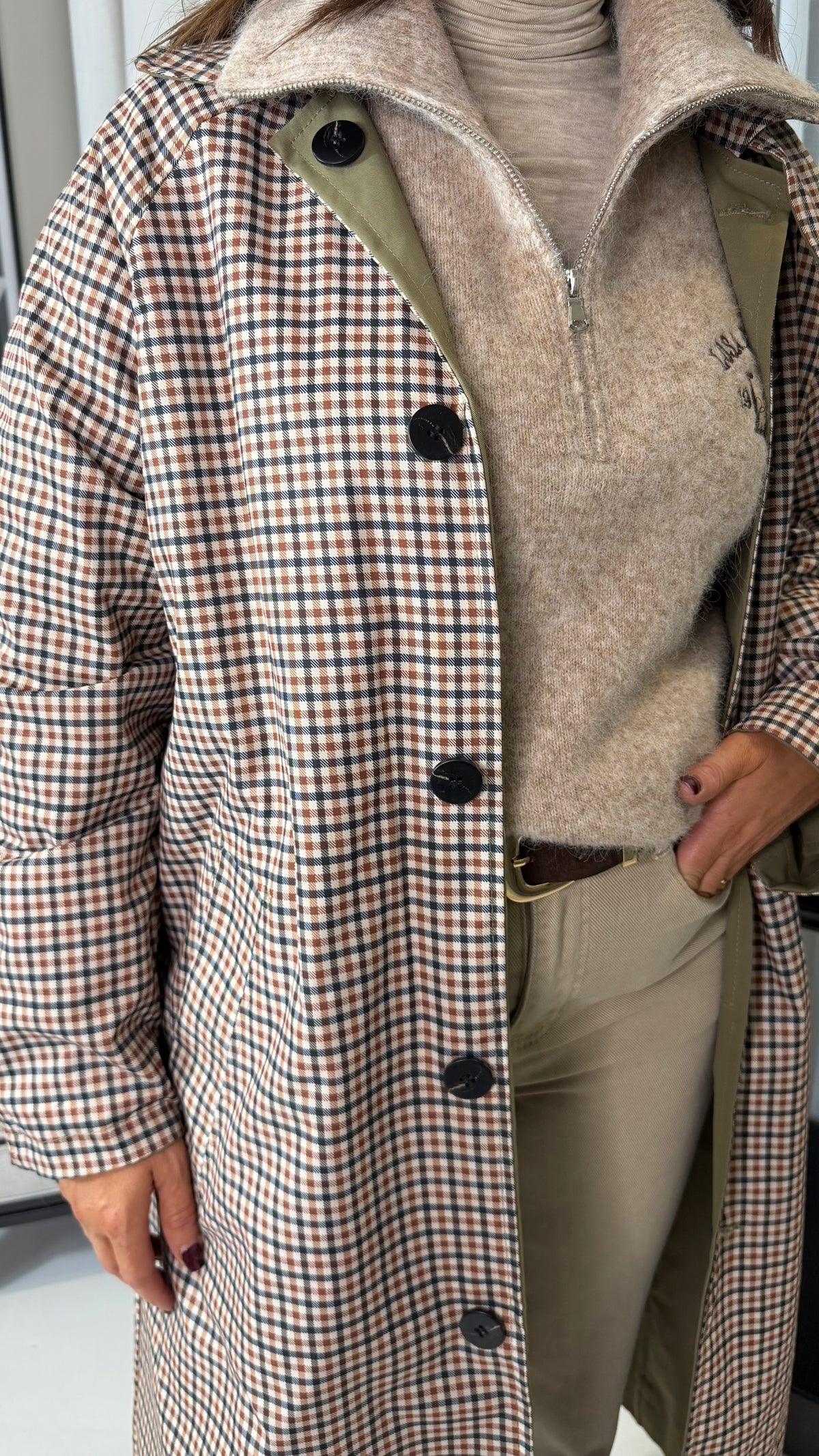The Heritage 2-in-1 Reversible Trenchcoat