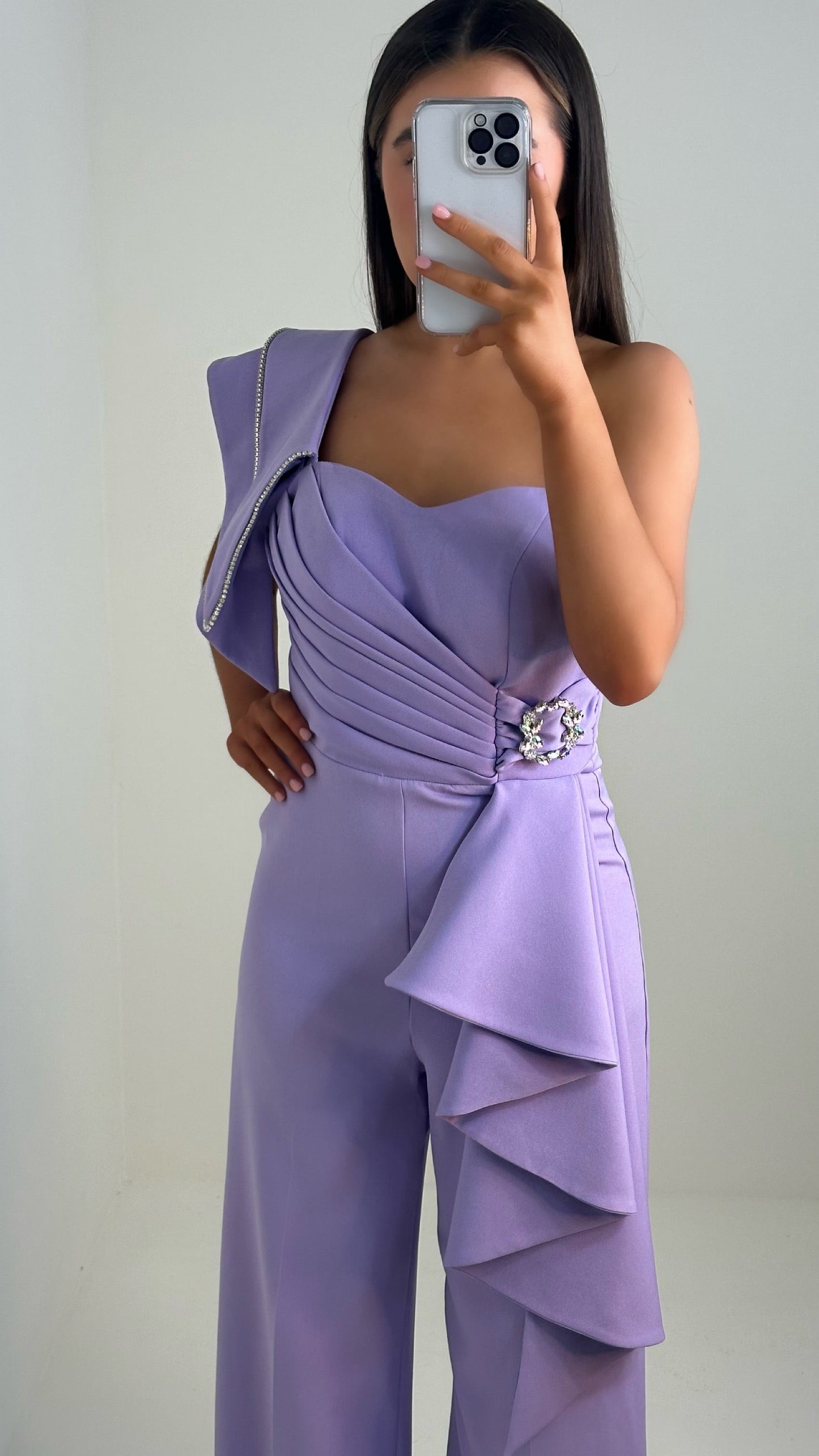 Pippa Lilac Jumpsuit