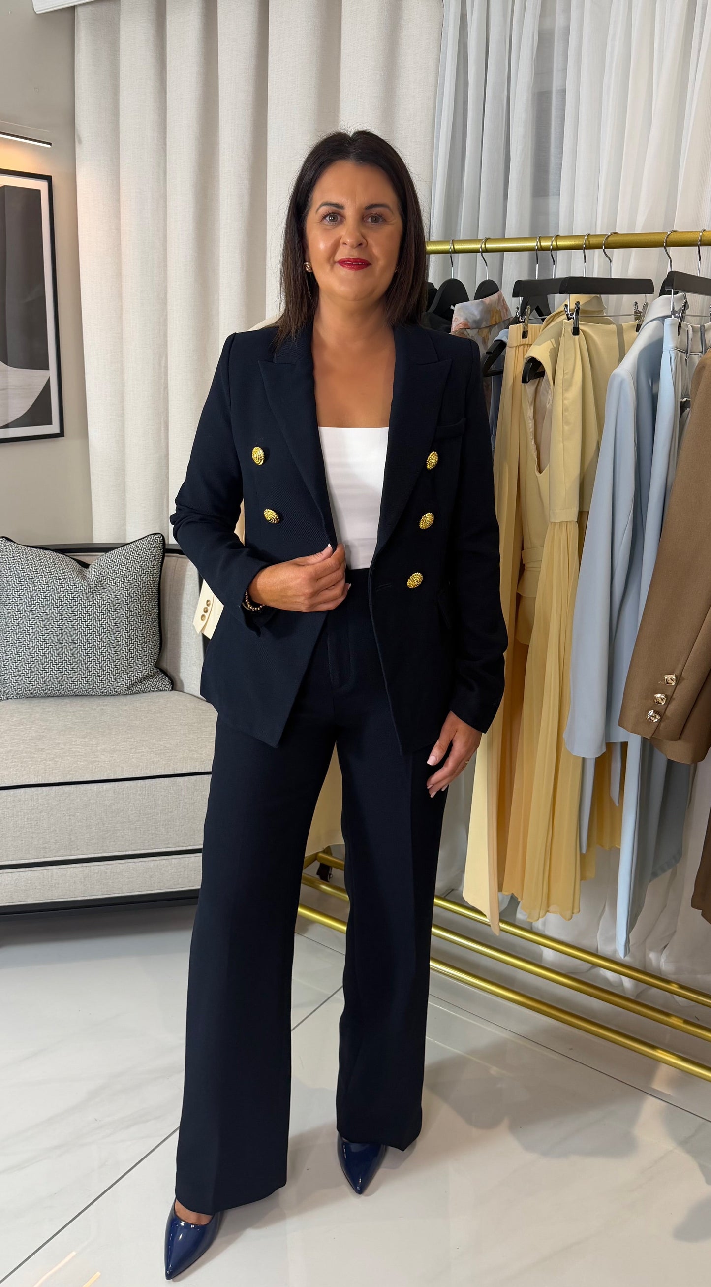 Sophie Navy Blazer