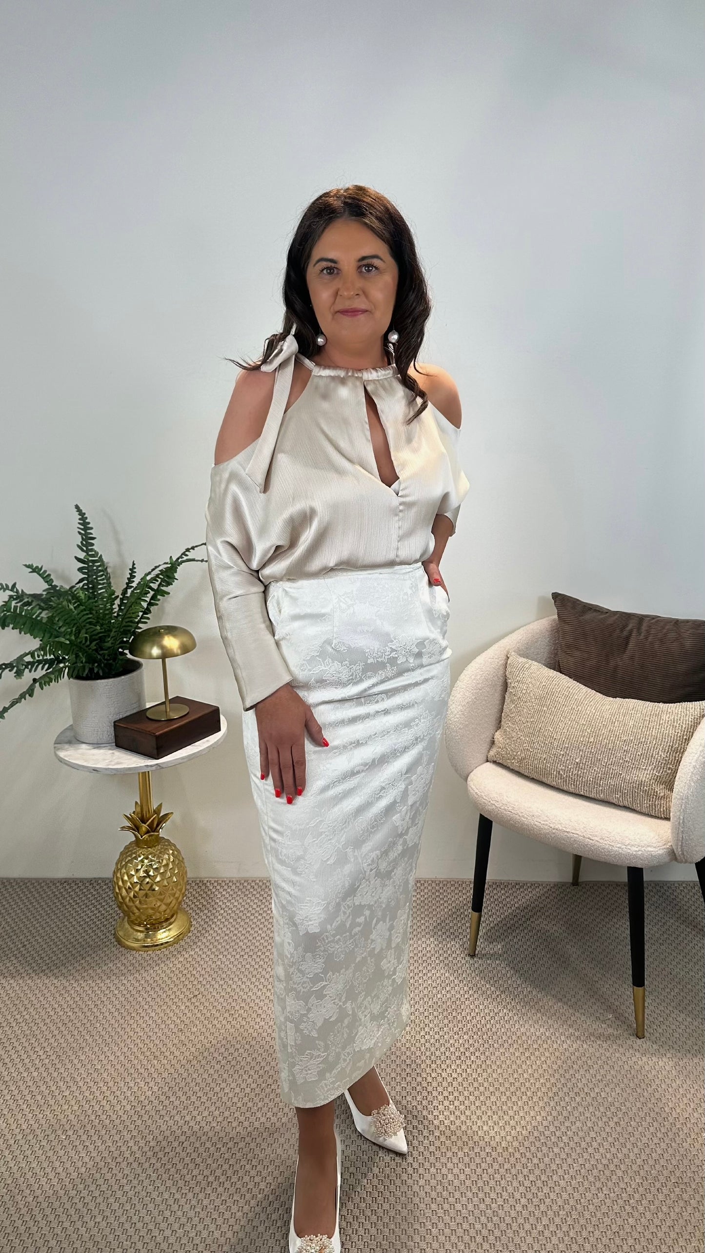 Sadie Contrast Dress