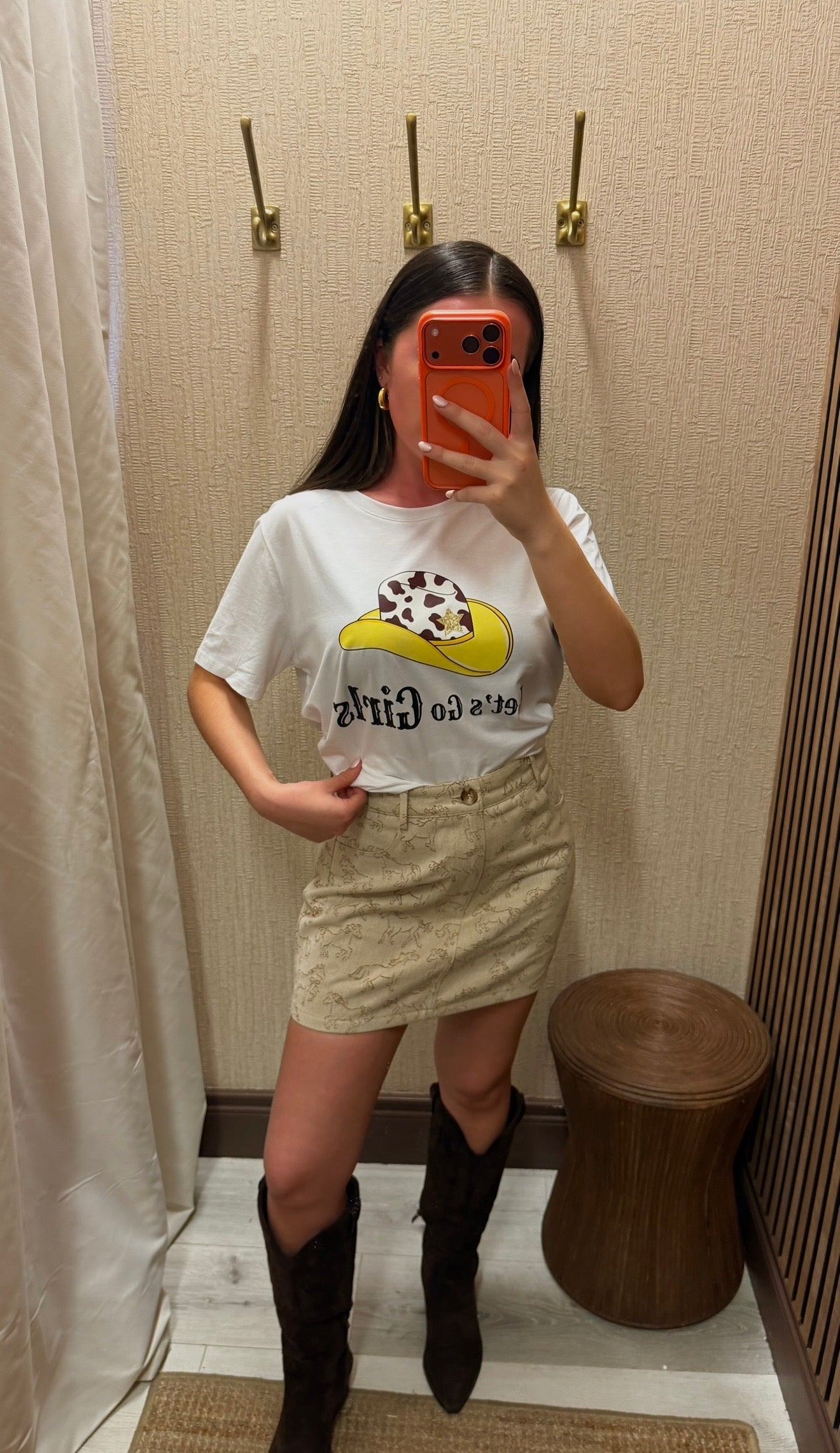 Cowboy T-Shirt -Yellow