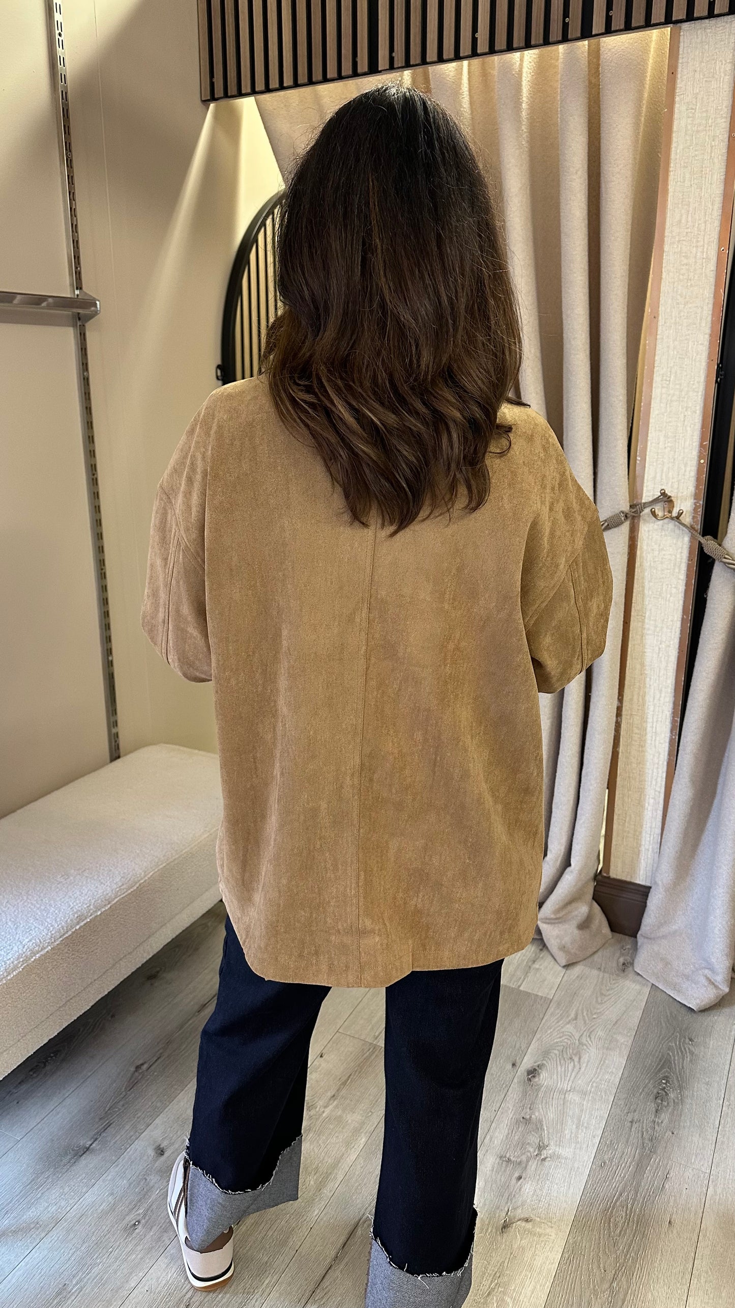 The Suedette Barn Jacket