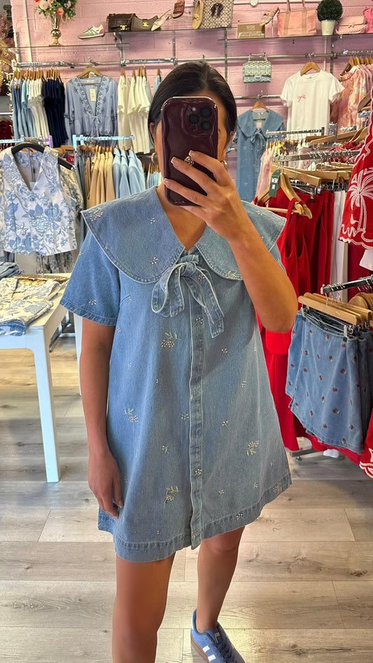 Denim Mini Dress