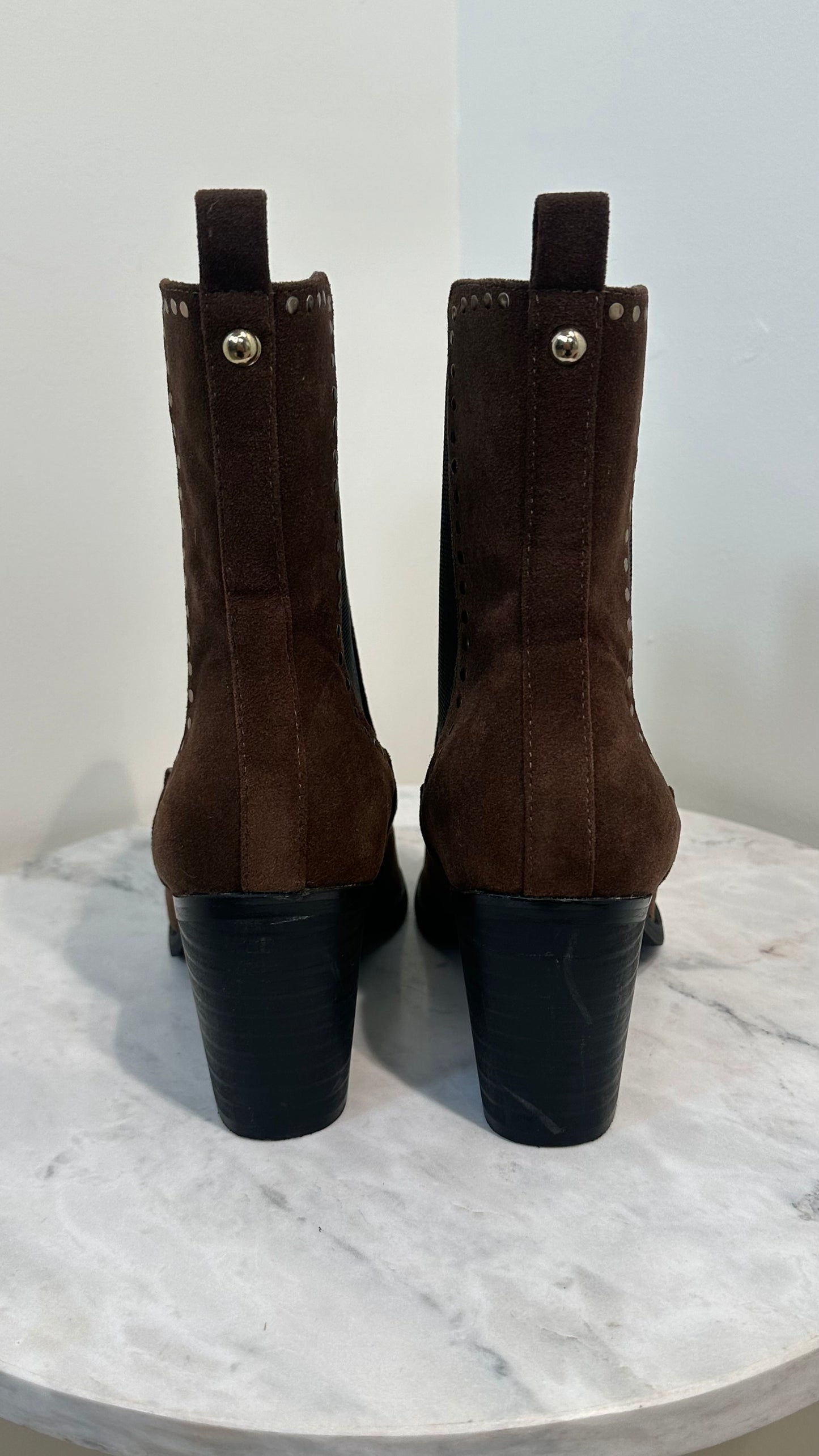 Chocolate Brown Short Boots