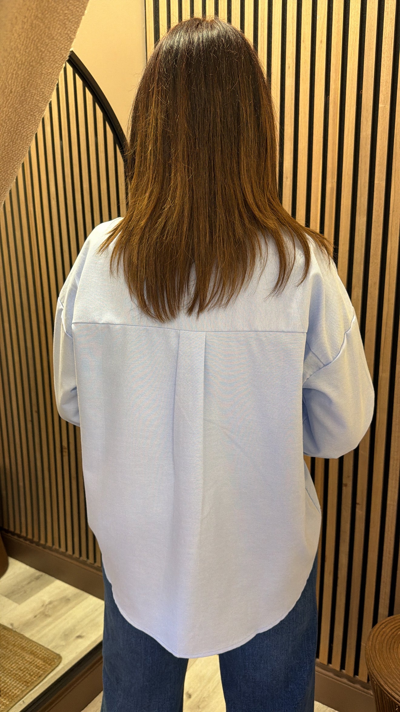 Blue Shirt with Heart