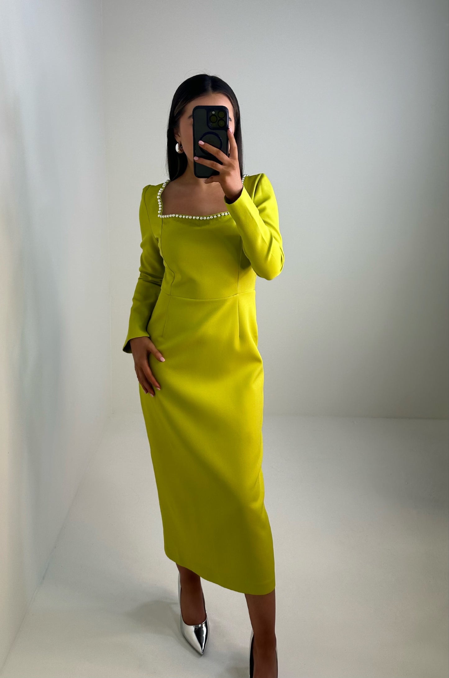 Gracie Lime Green Dress