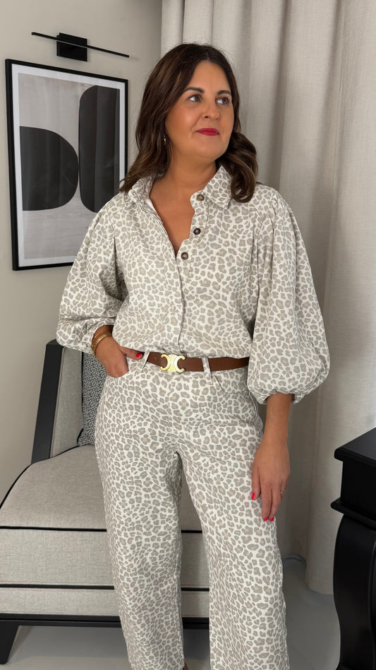 Yasmin Leopard Shirt