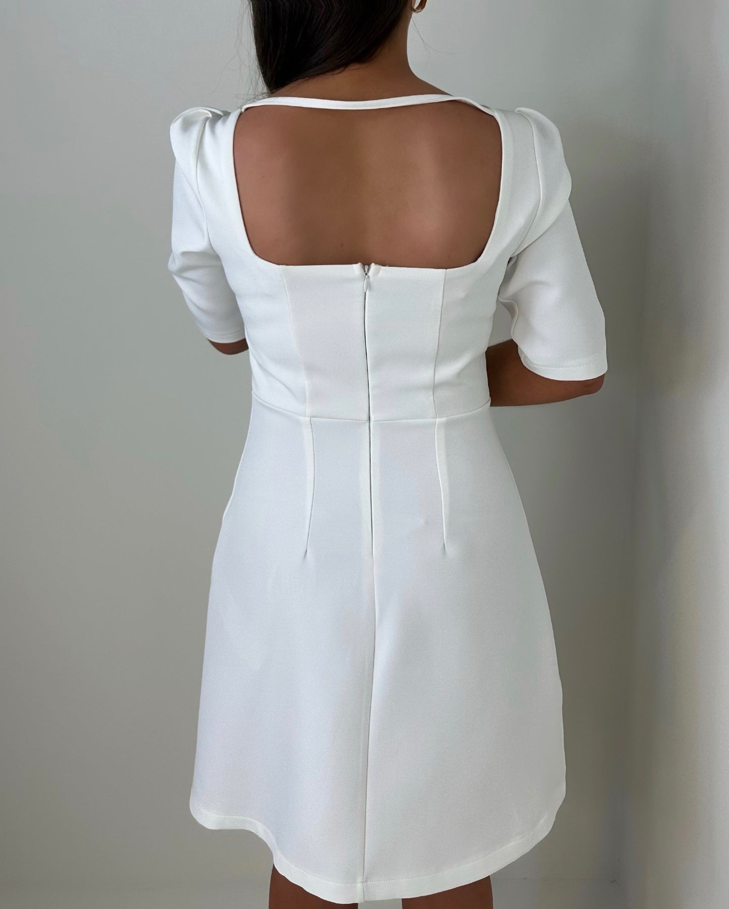 Willow White Mini Dress