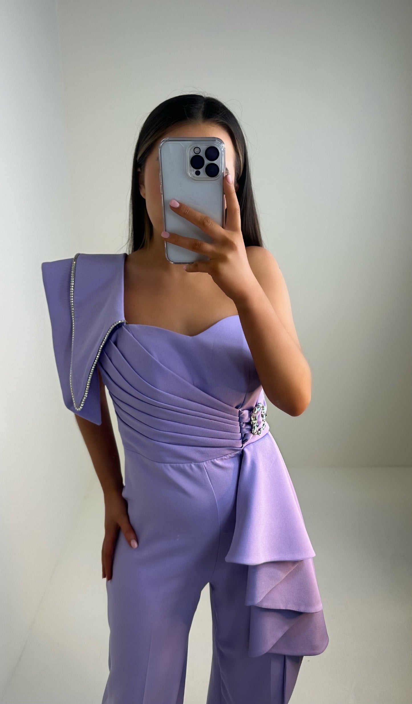 Pippa Lilac Jumpsuit