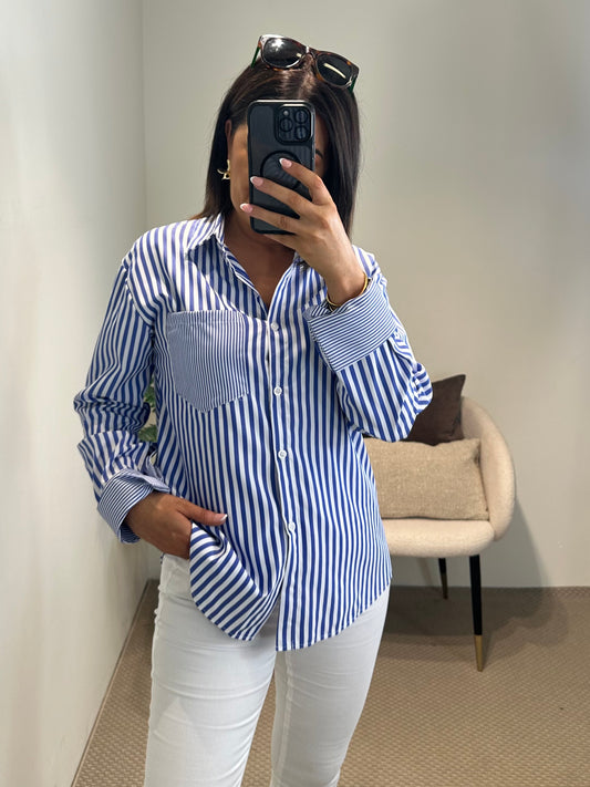 Blue Striped Shirt
