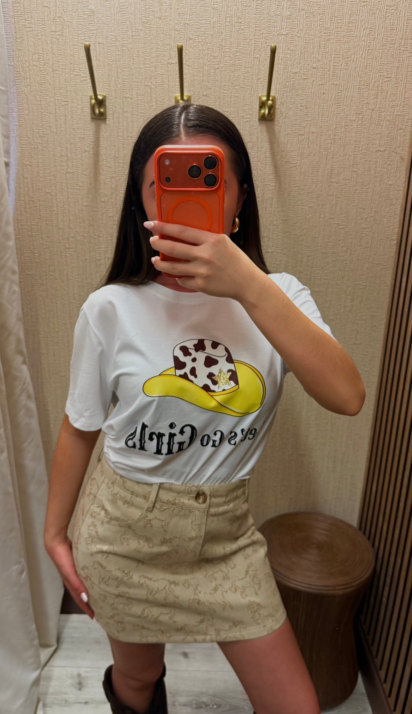 Cowboy T-Shirt -Yellow
