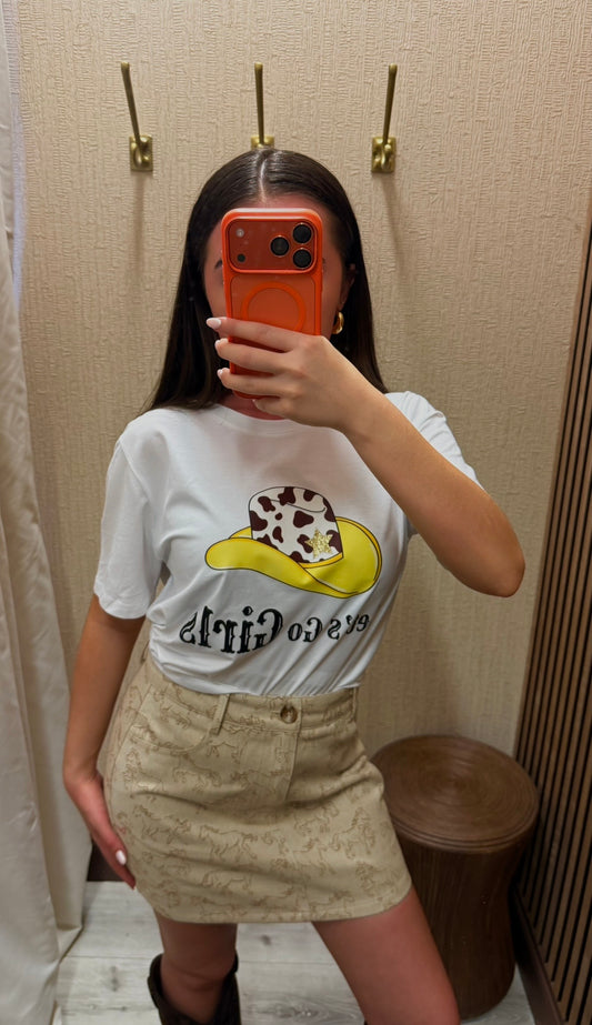 Cowboy T-Shirt -Yellow