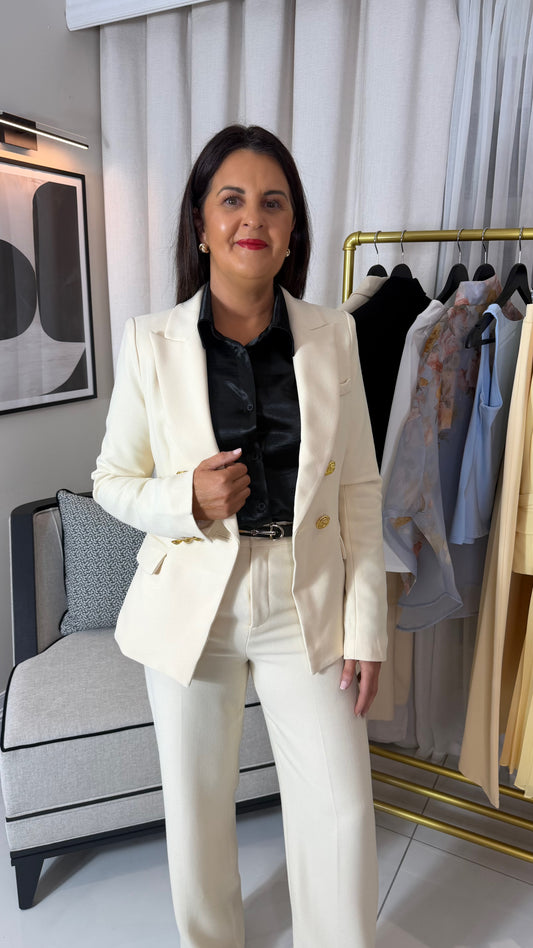 Sophie Cream Blazer