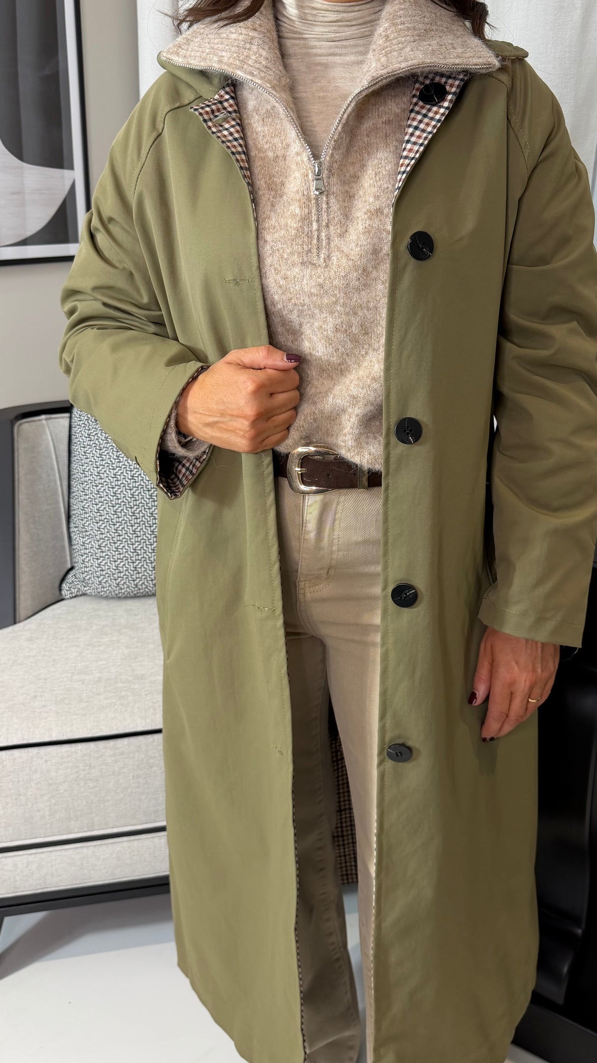 The Heritage 2-in-1 Reversible Trenchcoat
