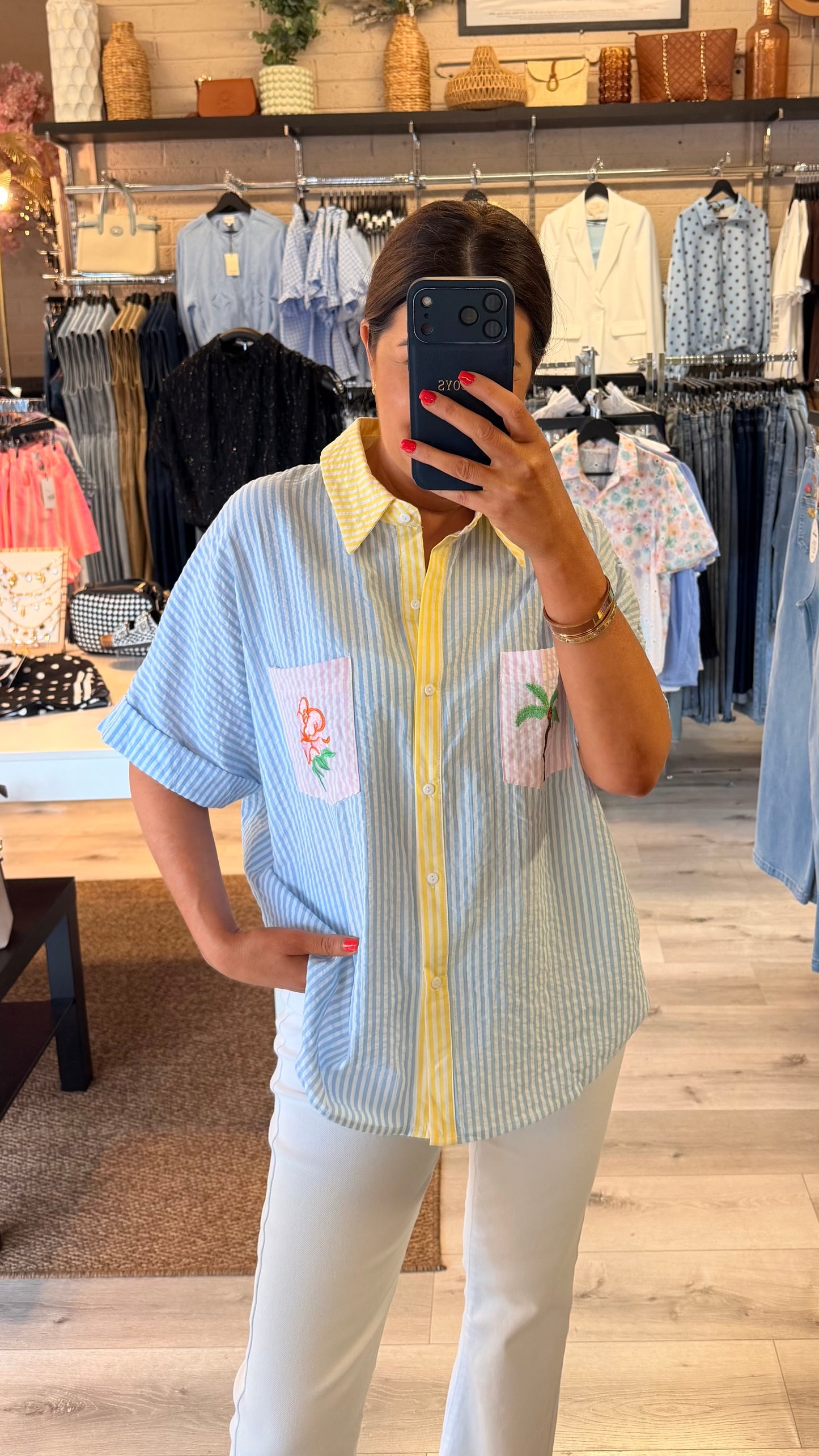 Multi-Colour Striped Shirt