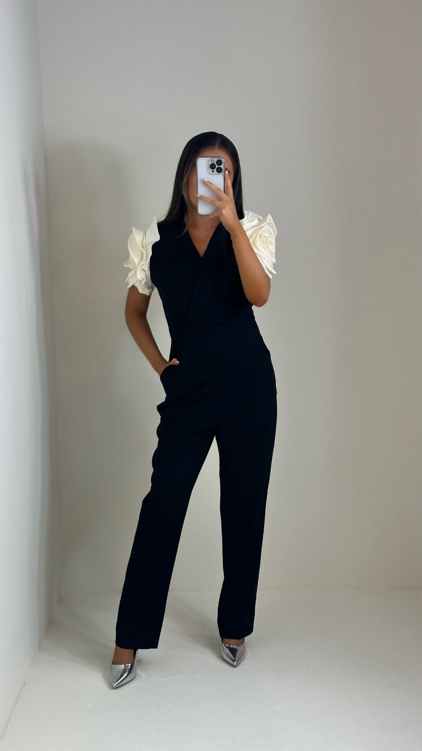 Black Rose Jumpsuit