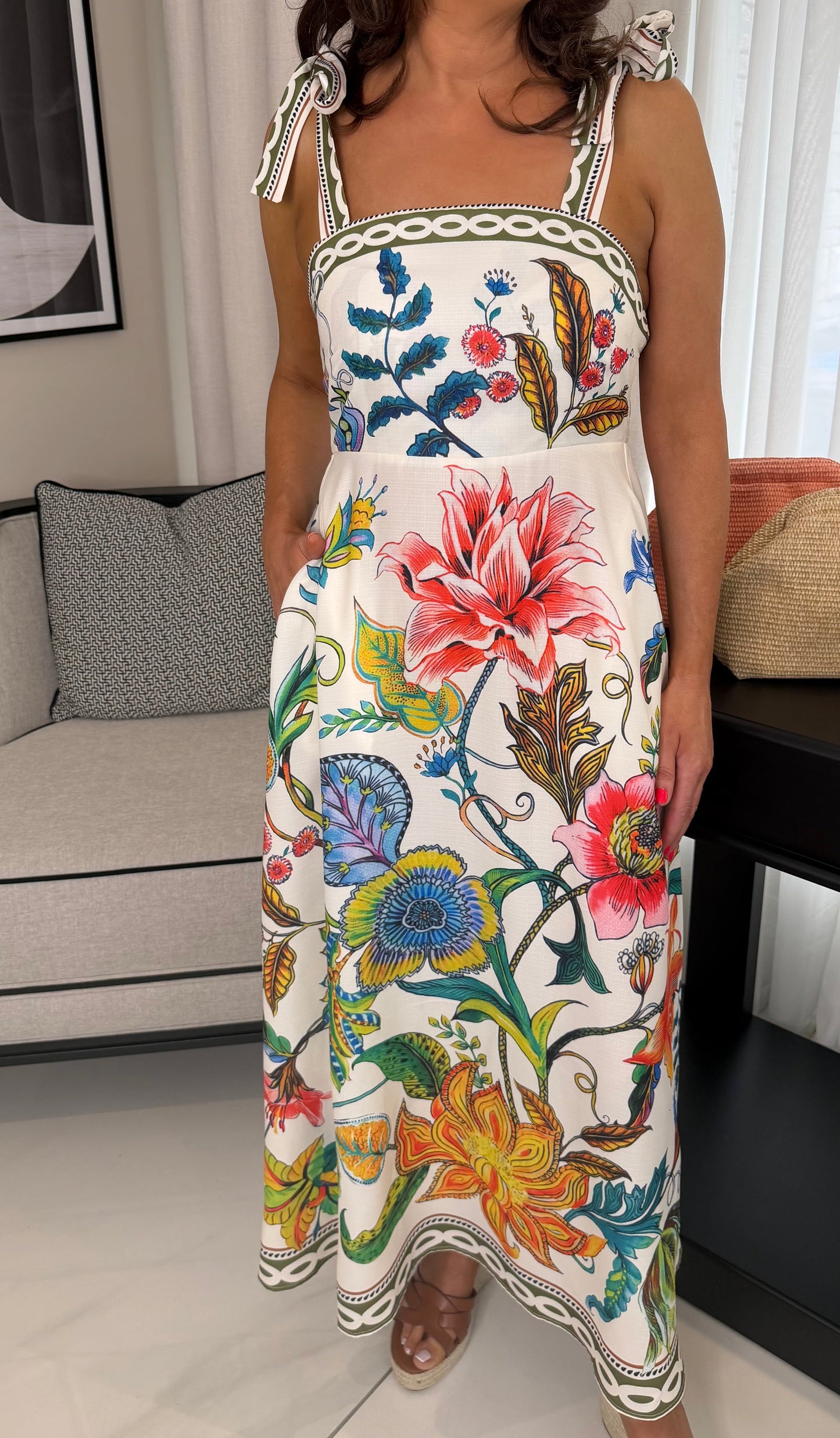 Lunden Print Dress