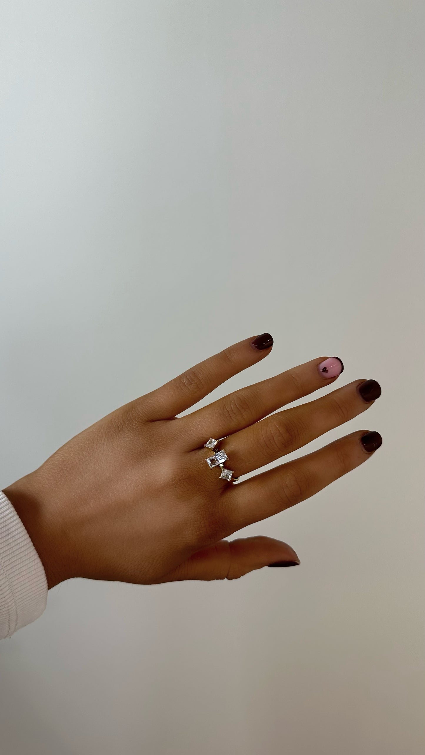 Rosie-3 Stone Ring