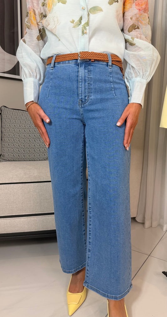 Denim Jeans with Belt